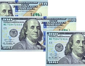 تسویه ارزی دلار آمریکا 300 واحد